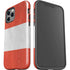 Distressed Austria Flag iPhone 12 Pro Impact Case
